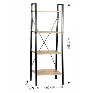 Obrazek Regał Kraft-2 dąb artisan