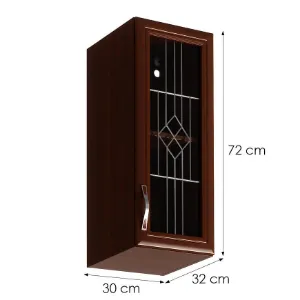 Obrazek Szafka kuchenna Sycylia G30S P orzech milano