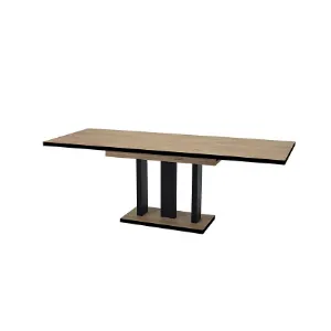 Obrazek Stół rozkładany Appia Black 210 dąb cremona torro