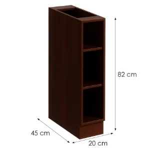 Obrazek Szafka kuchenna Sycylia D20P orzech milano