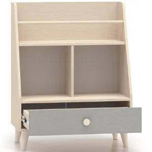 Obrazek Regał Mevel 09 Piasek Pustyni/Szary Pallad