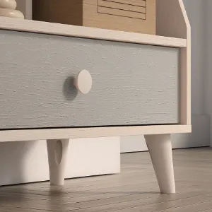 Obrazek Regał Mevel 09 Piasek Pustyni/Szary Pallad