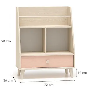 Obrazek Regał Mevel 09 Piasek Pustyni/Millenial Pink