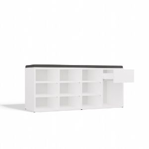 Obrazek Szafka na buty Allin biały