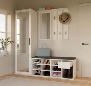 Obrazek Szafka na buty Allin biały