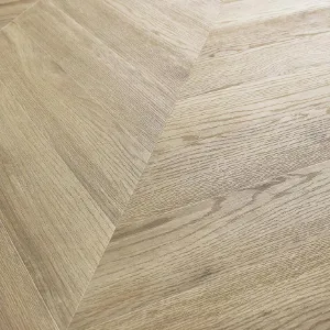 Obrazek Panel winylowy SPC 91599 Dąb Riverton Chevron 4V 4,5mm 0,3mm