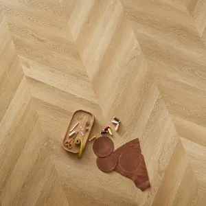 Obrazek Panel winylowy SPC 91829 Dąb Stafford Chevron 4V 4,5mm 0,3mm