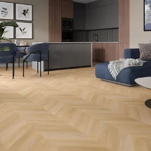 Obrazek Panel winylowy SPC 91829 Dąb Stafford Chevron 4V 4,5mm 0,3mm