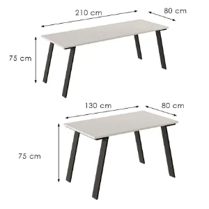 Obrazek Stół rozkładany Liwia-210 kaszmir