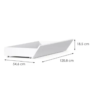 Obrazek Szuflada Do Łóżka Florencja 2 Szt biały