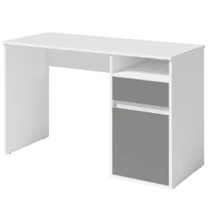 Obrazek Biurko Billa 1d1sz 60 Nfsc B Biały/Grafit