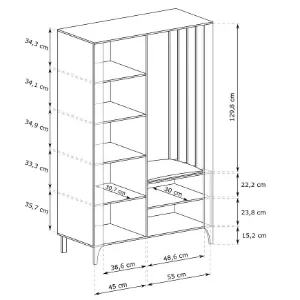 Obrazek Garderoba  Malumi M11 Kashmir