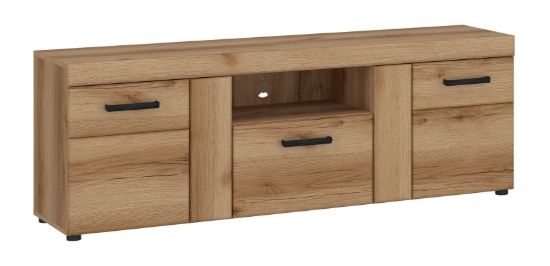 Obrazek Komoda RTV dwudrzwiowa z szufladą Cortina 2D1S CNAF03