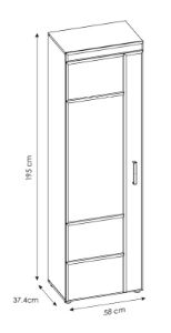 Obrazek Bieliźniarka Cortina lewa 1D CNAS01L