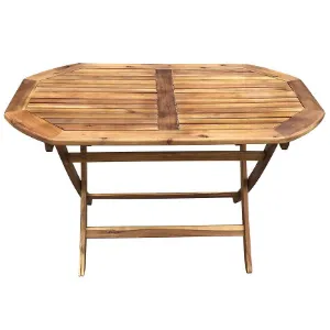 Obrazek Drewniany stół owalny