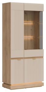 Obrazek Witryna czterodrzwiowa Milton ML06 kaszmir