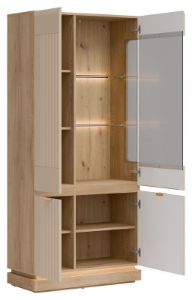 Obrazek Witryna czterodrzwiowa Milton ML06 kaszmir