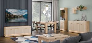 Obrazek Szafa czterodrzwiowa Milton ML08 kaszmir