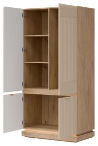 Obrazek Szafa czterodrzwiowa Milton ML08 kaszmir