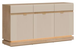 Obrazek Komoda szeroka Milton ML03 z szufladami kaszmir