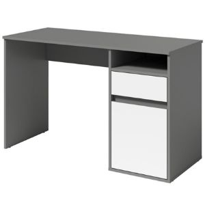 Obrazek Biurko Billa 1d1sz 60 Nfsc B Grafit/Biały