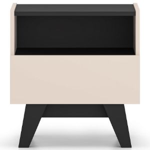 Obrazek Szafka Nocna Freshion Kashmir/Czarny