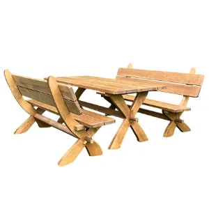 Obrazek Zestaw ogrodowy BK115 dąb