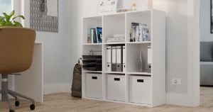 Obrazek Regał Carl H biały