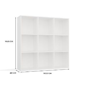 Obrazek Regał Carl H biały