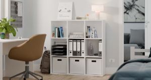 Obrazek Regał Carl H biały