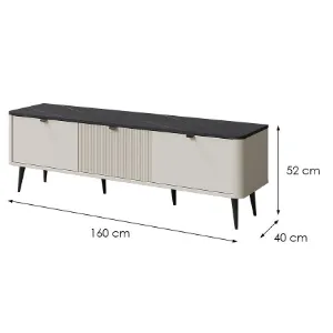 Obrazek Szafka RTV 160 Marly 13 Kashmir/Szary Kamień