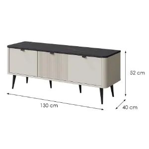 Obrazek Szafka RTV 130 Marly 14 Kashmir/Szary Kamień