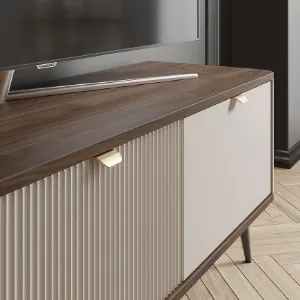 Obrazek Szafka RTV 160 Marly 13 Orzech/Kashmir