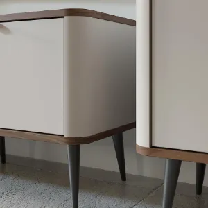 Obrazek Szafka RTV 130 Marly 14 Orzech/Kashmir