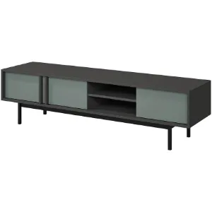 Obrazek Szafka RTV 160 Alsy 9 Aloes/Antracyt