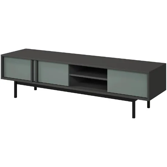 Obrazek Szafka RTV 160 Alsy 9 Aloes/Antracyt