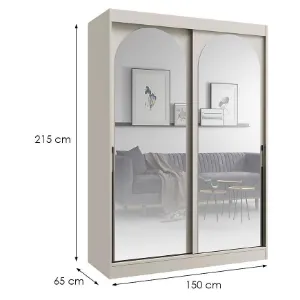 Obrazek Szafa 2d Modin 150 Kashmir