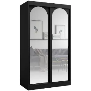 Obrazek Szafa 2d Modin 120 Czarny