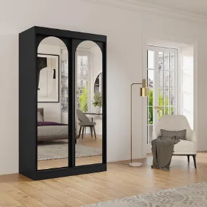 Obrazek Szafa 2d Modin 120 Czarny