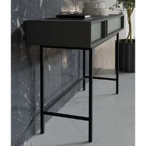 Obrazek Biurko Alsy 11 Aloes/Antracyt