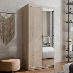 Obrazek Szafa Elena Sonoma 2d-1d 1 Lustro