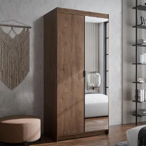 Obrazek Szafa Elena Dąb Lefkas 2d-1d 1 Lustro