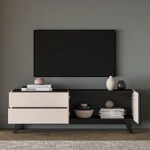 Obrazek Szafka RTV Freshion 05 kashmir/czarny