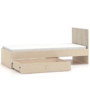 Obrazek Łóżko Mevel 08 piasek pustyni/szary pallad