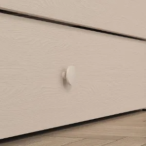 Obrazek Łóżko Mevel 08 piasek pustyni/szary pallad