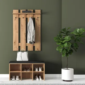 Obrazek Garderoba RENES dąb artisan