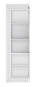 Obrazek Witryna wysoka jednodrzwiowa Lyon LYOV03P prawa biały
