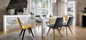 Obrazek Stół rozkładany Lyon 140-180 cm LYOT03 biały