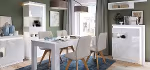 Obrazek Półka wisząca 120 cm Lyon LYOP01 biały