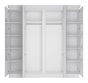 Obrazek Szafa 4D czterodrzwiowa Lyon LYOS103 biały